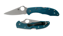 Spyderco Delica 4 Blue FRN K390